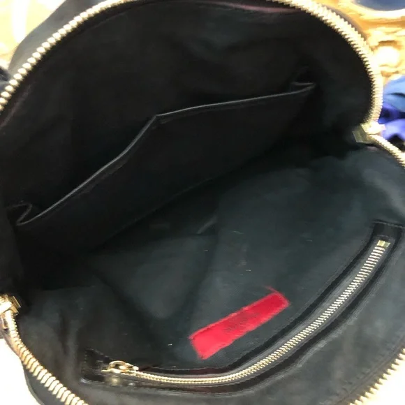 Elegant Black Studded Handbag - Picture 6 of 10